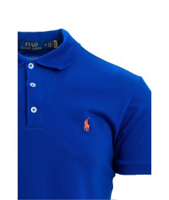 Stretch pique polo shirt